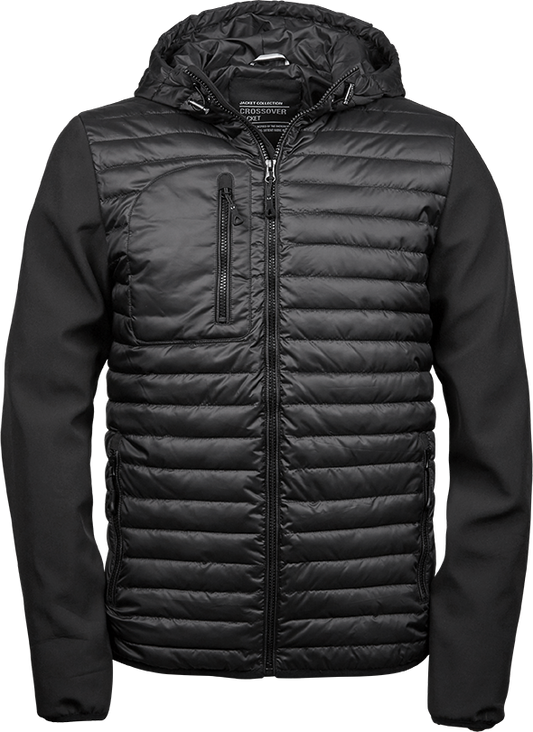 Hooded Crossover Jacket